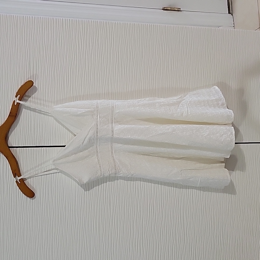 NWT White fit n' flare dress
